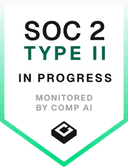 SOC 2 Type II in progress
